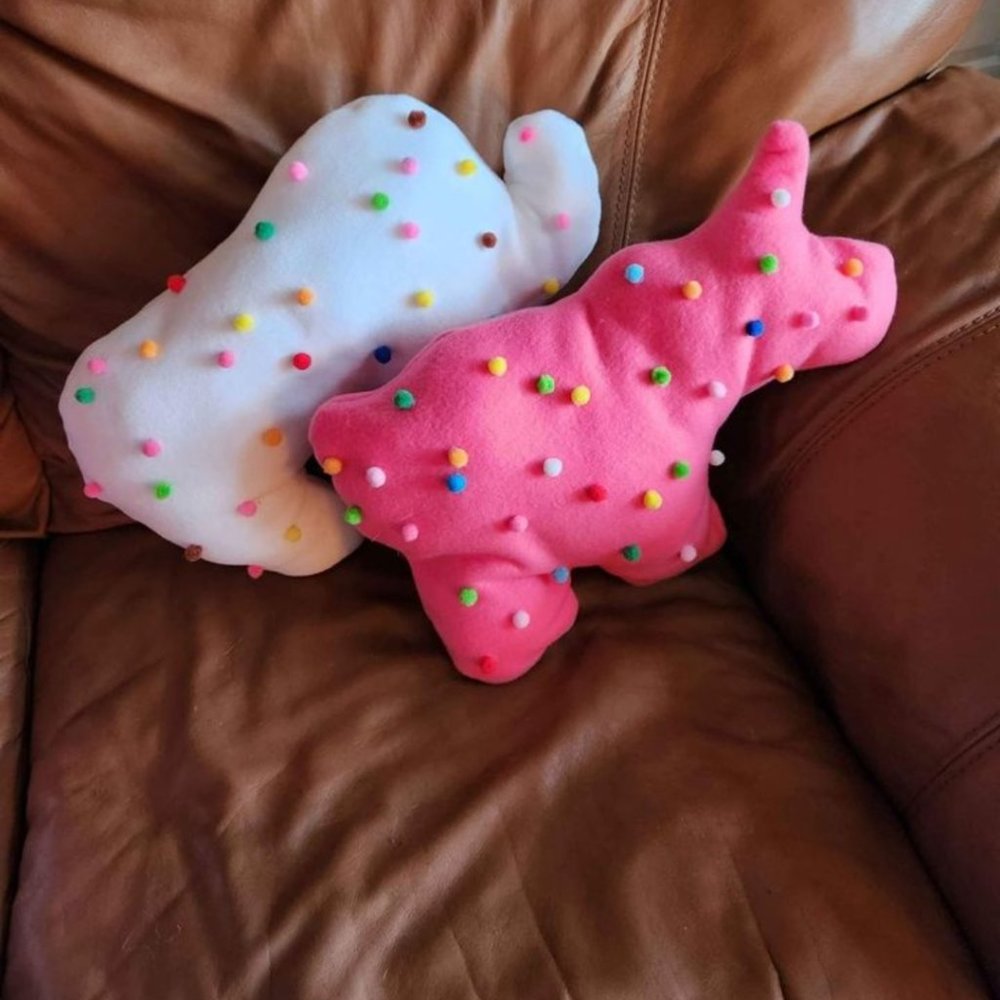 Mothers frosted cookie throw pillows